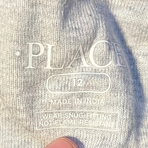 Children's Place Long Sleeve Tee SZ-12 Used - Picture 2 of 2